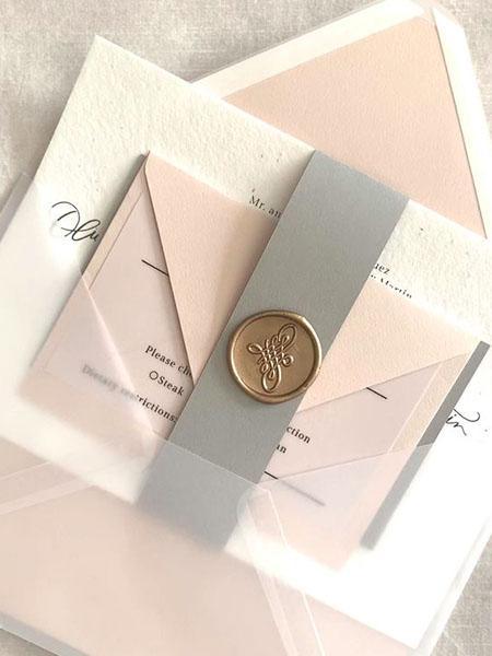 5 Things You Need to Know for Using Custom Stamps | Clear Wedding Invites